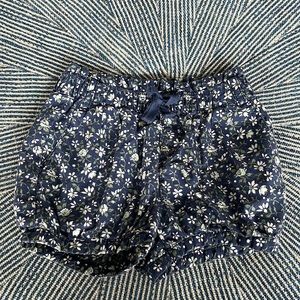 Baby Gap floral bubble shorts